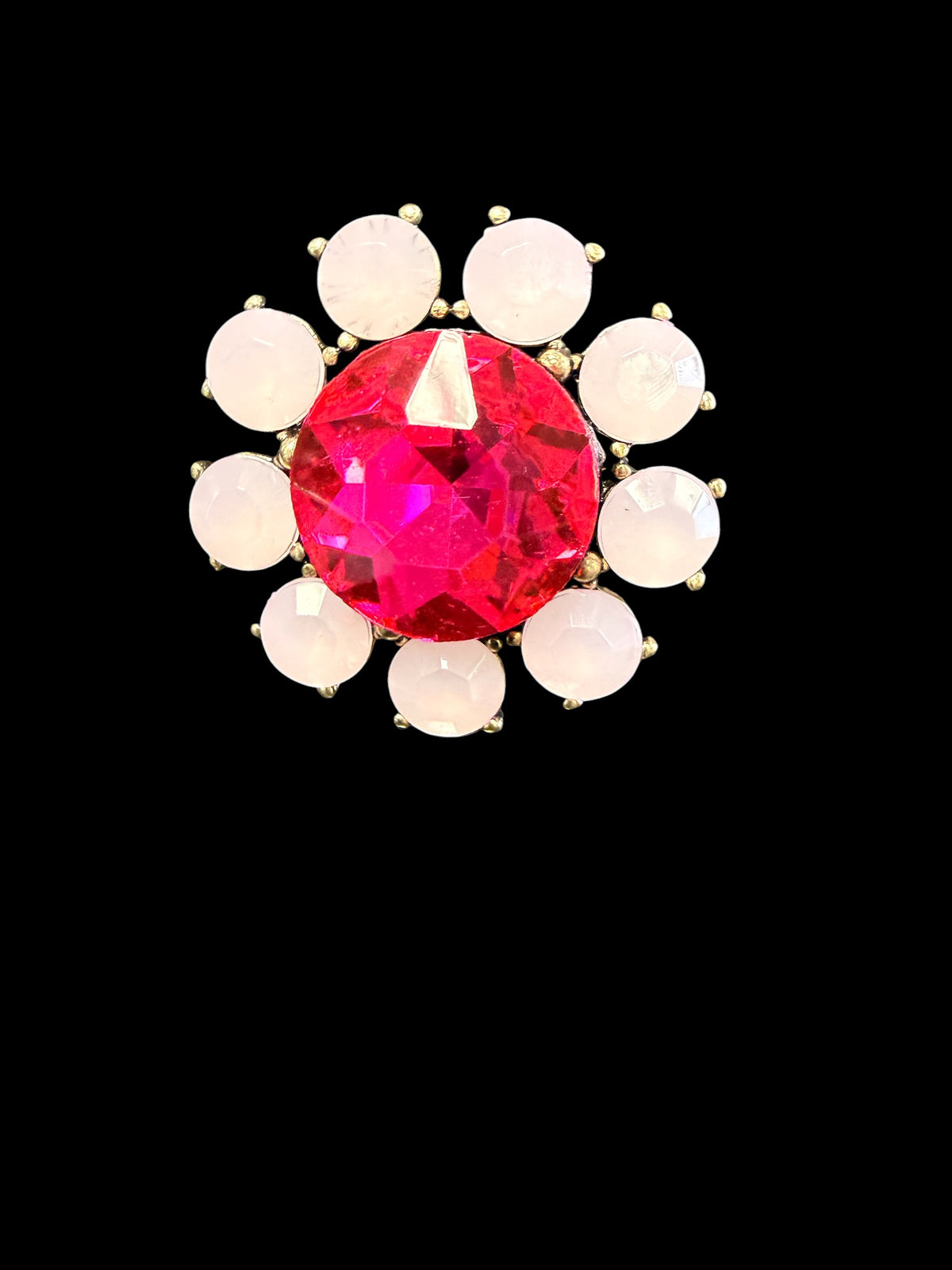 Alice Flower Crystal Ring