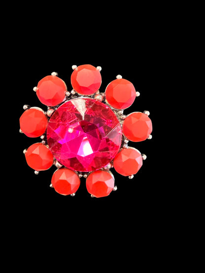 Alice Flower Crystal Ring