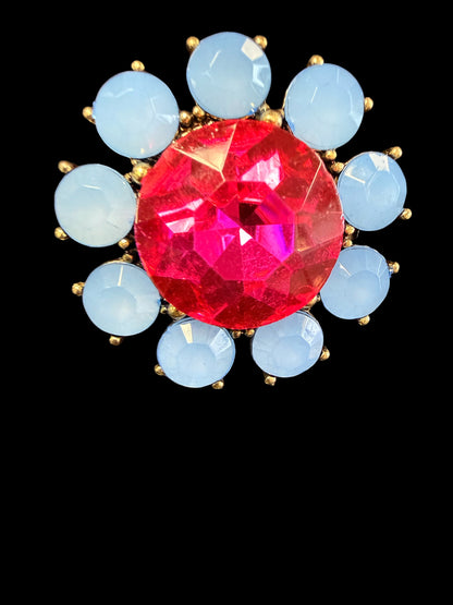 Alice Flower Crystal Ring