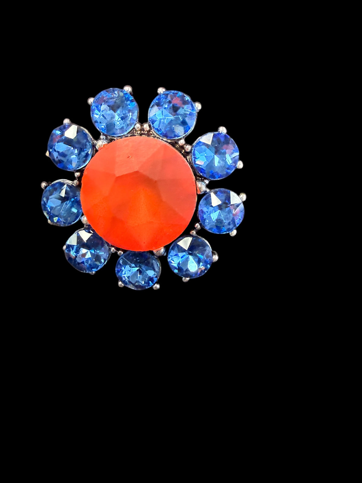 Alice Flower Crystal Ring