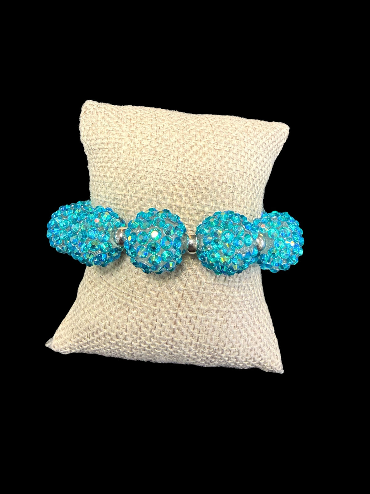 Alice Sparkly Ball Stretch Bracelet