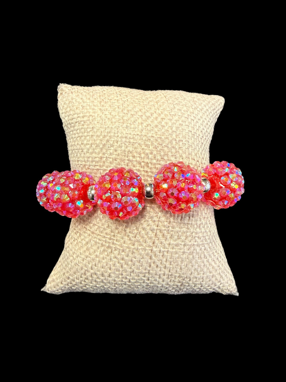 Alice Sparkly Ball Stretch Bracelet