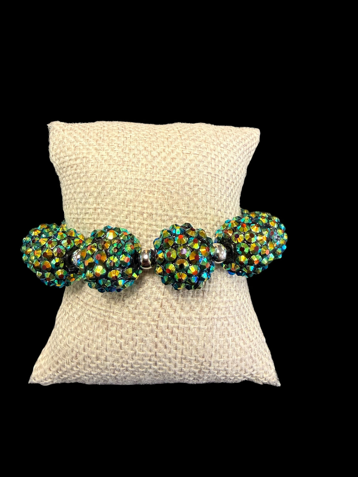 Alice Sparkly Ball Stretch Bracelet