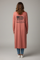 I love linen Rugged old Flag  Duster