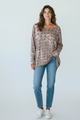 Paper Lace Pink Check Paint Splash Top