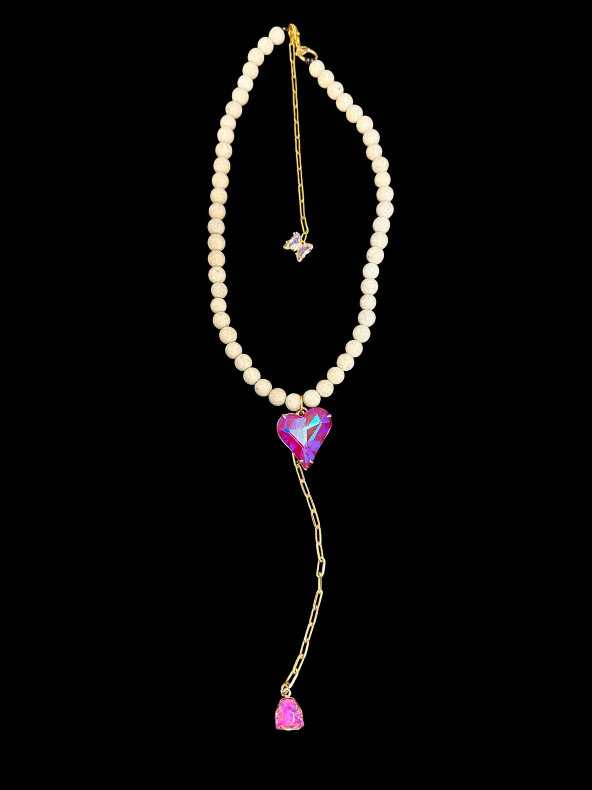 Jaded Gypsy Beaded Crystal Necklace
