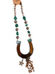 Gypsy South Horseshoe Necklace with Turquoise Stones