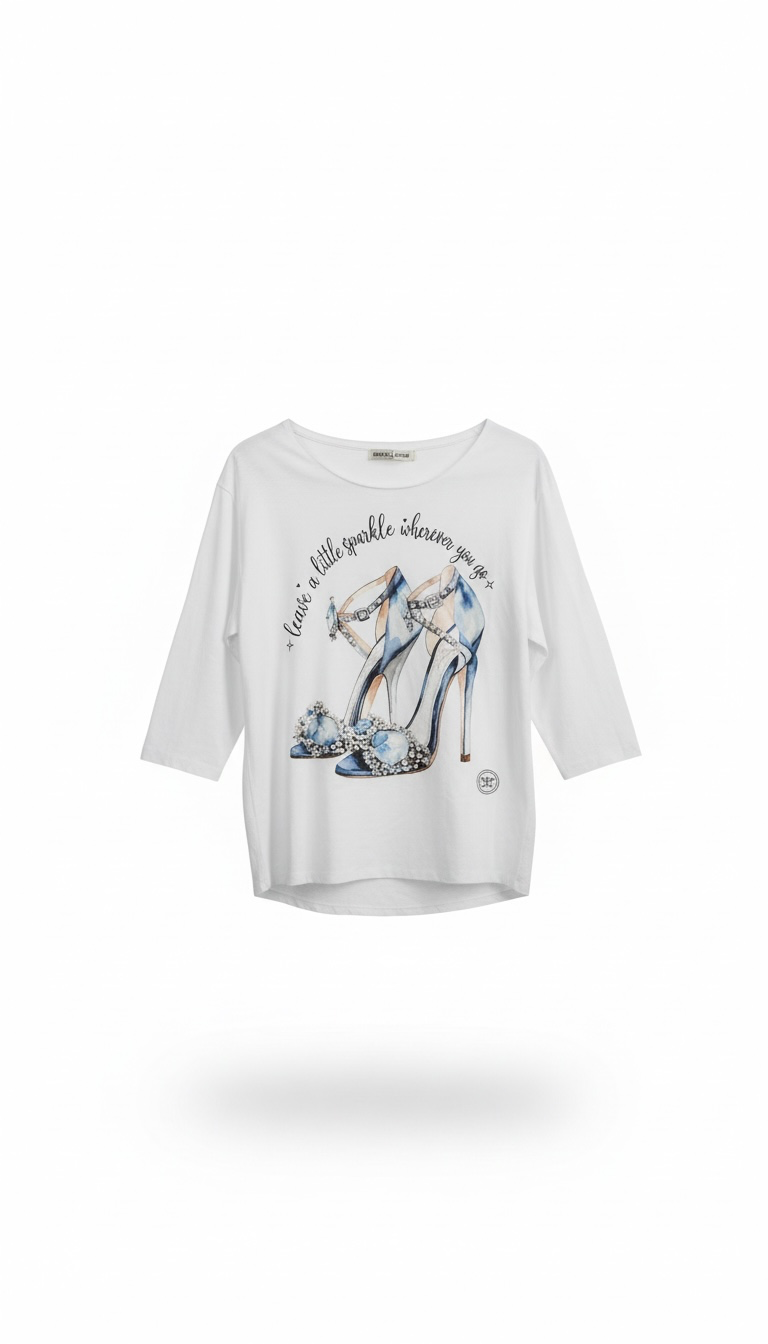 Pre-Order Indigo Blue  Cut Long sleeve Tee