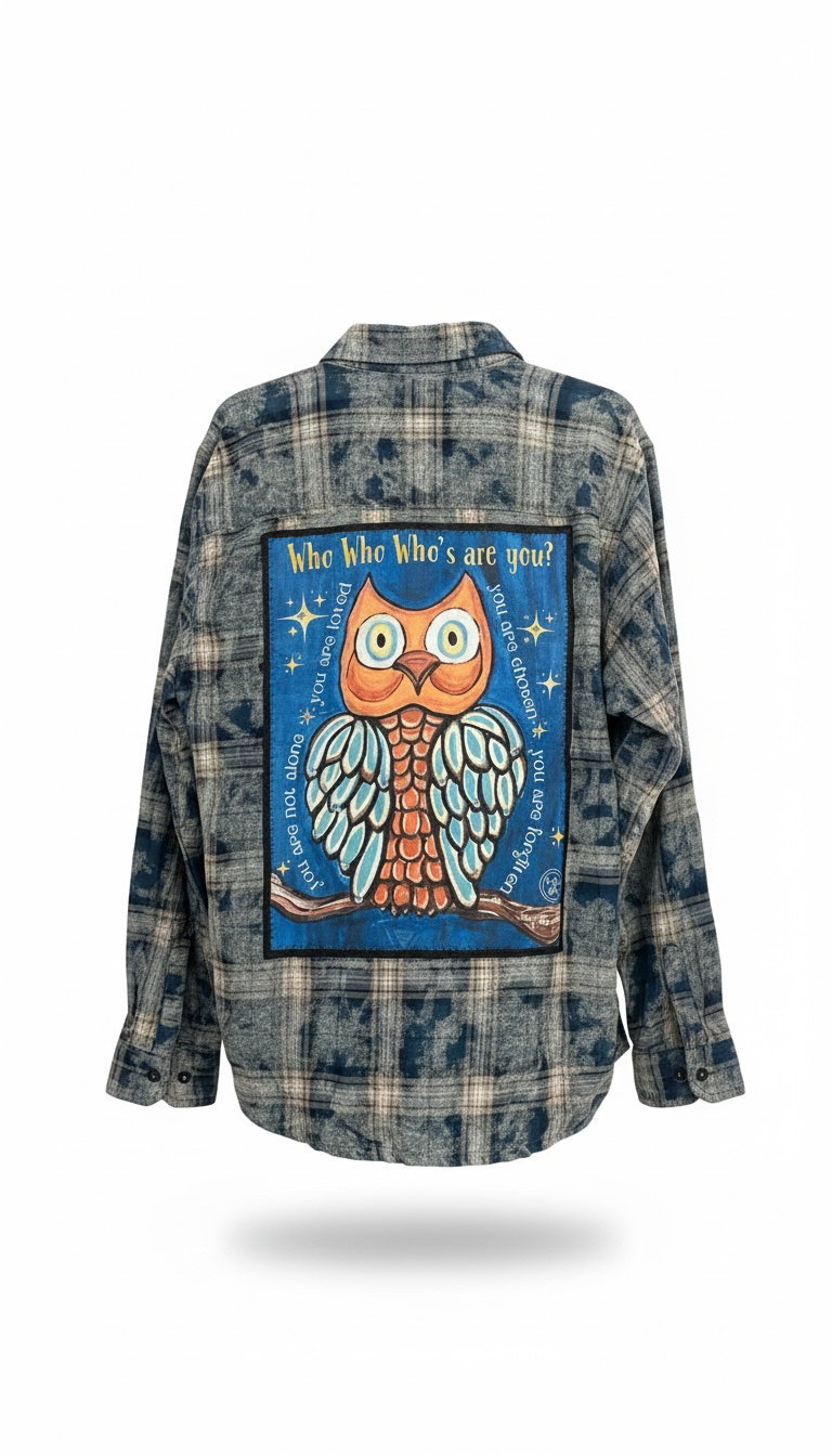 Pre-Order  Indigo Blue Flannles