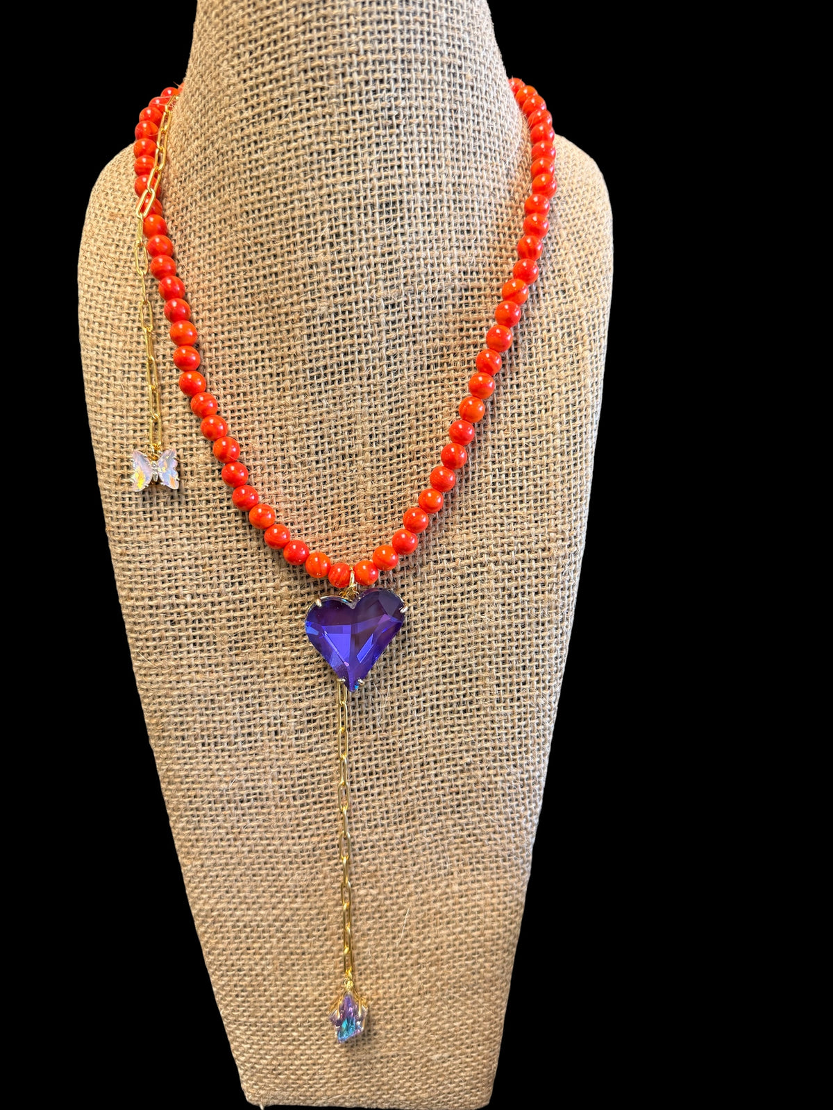 Jaded Gypsy Beaded Crystal Necklace