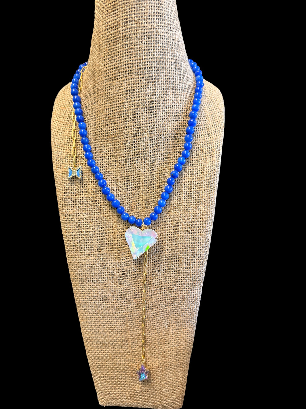 Jaded Gypsy Beaded Crystal Necklace