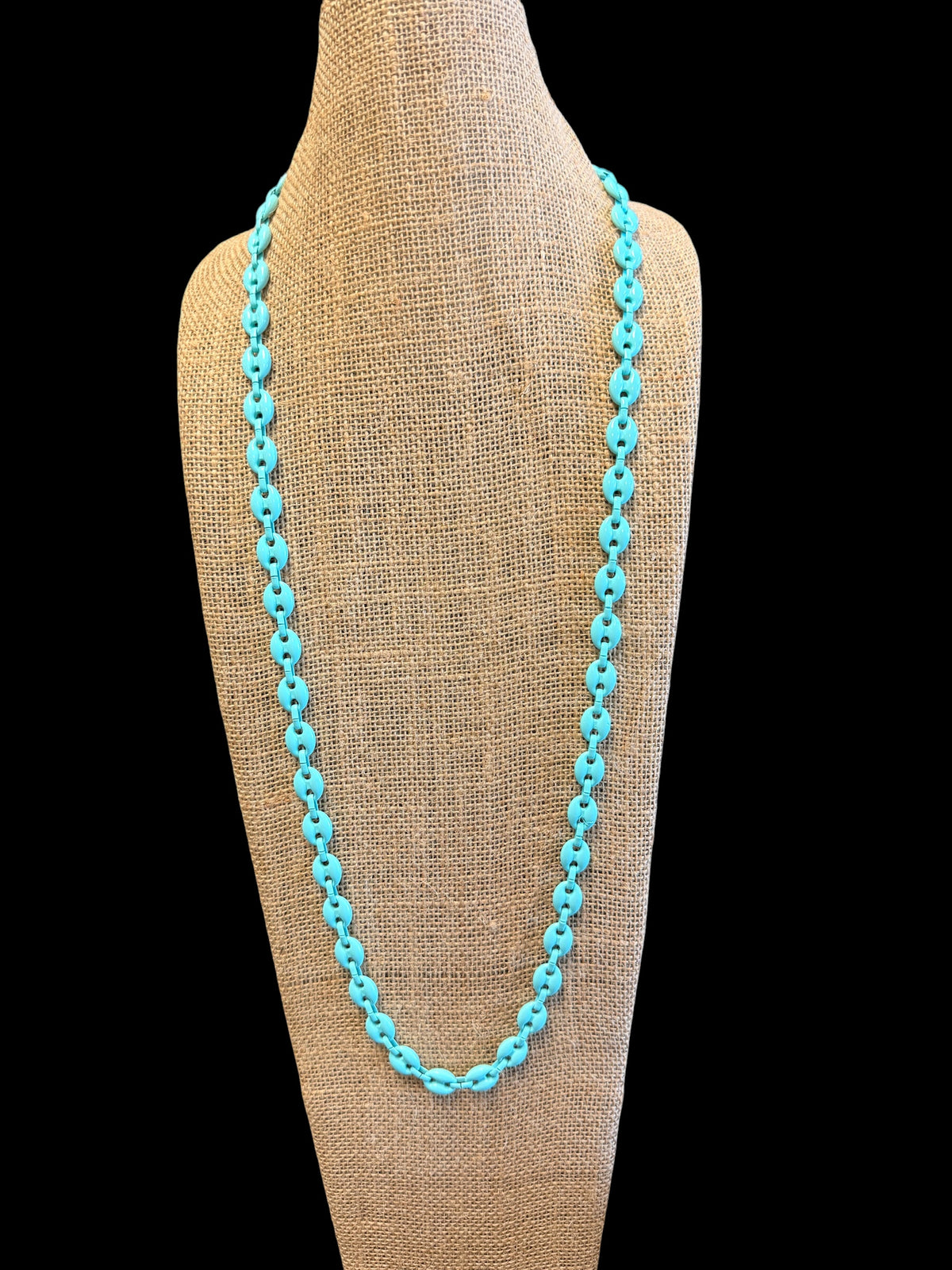 Jaded Gypsy Long Gold-Plated Colored Necklace