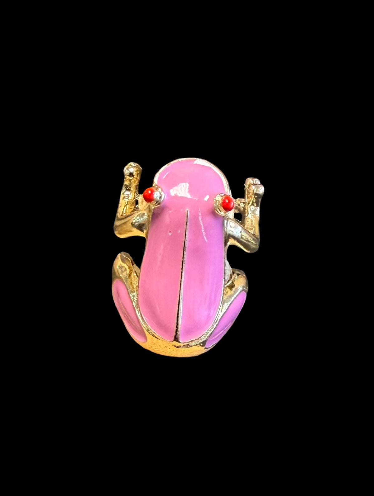 Jaded Gypsy Gold-Plated Frog Rings