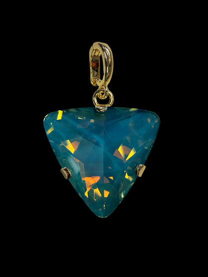 Australian Crystal Triangle Charm