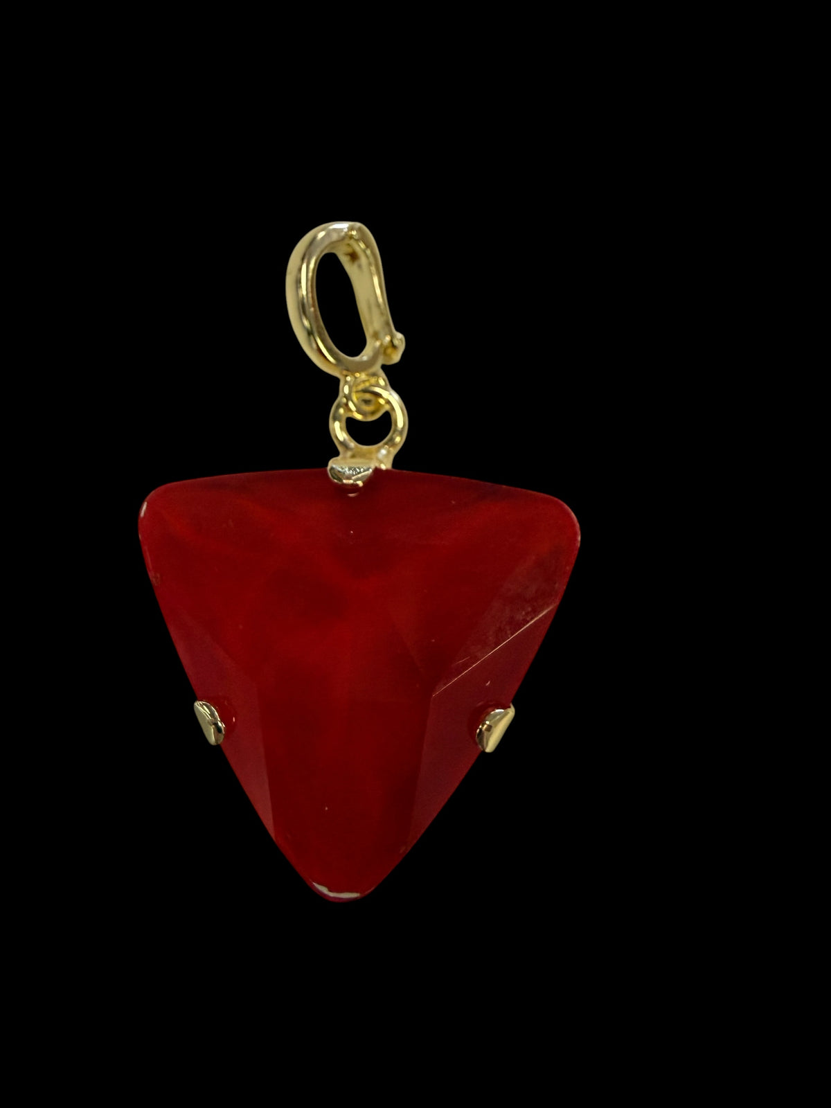 Australian Crystal Triangle Charm