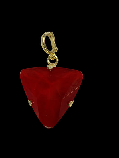Australian Crystal Triangle Charm