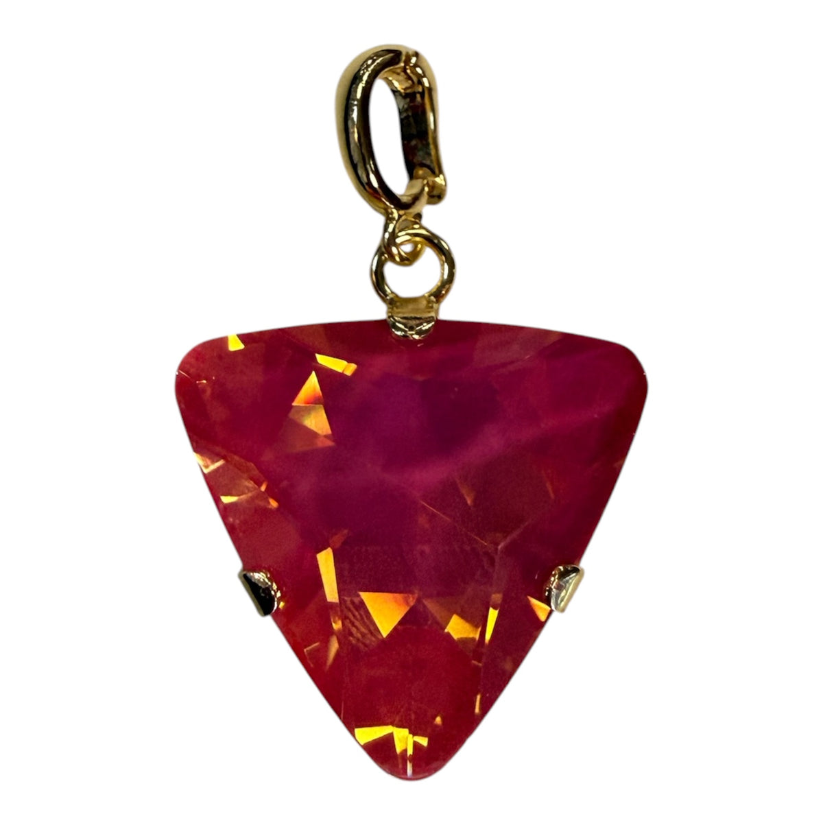 Australian Crystal Triangle Charm