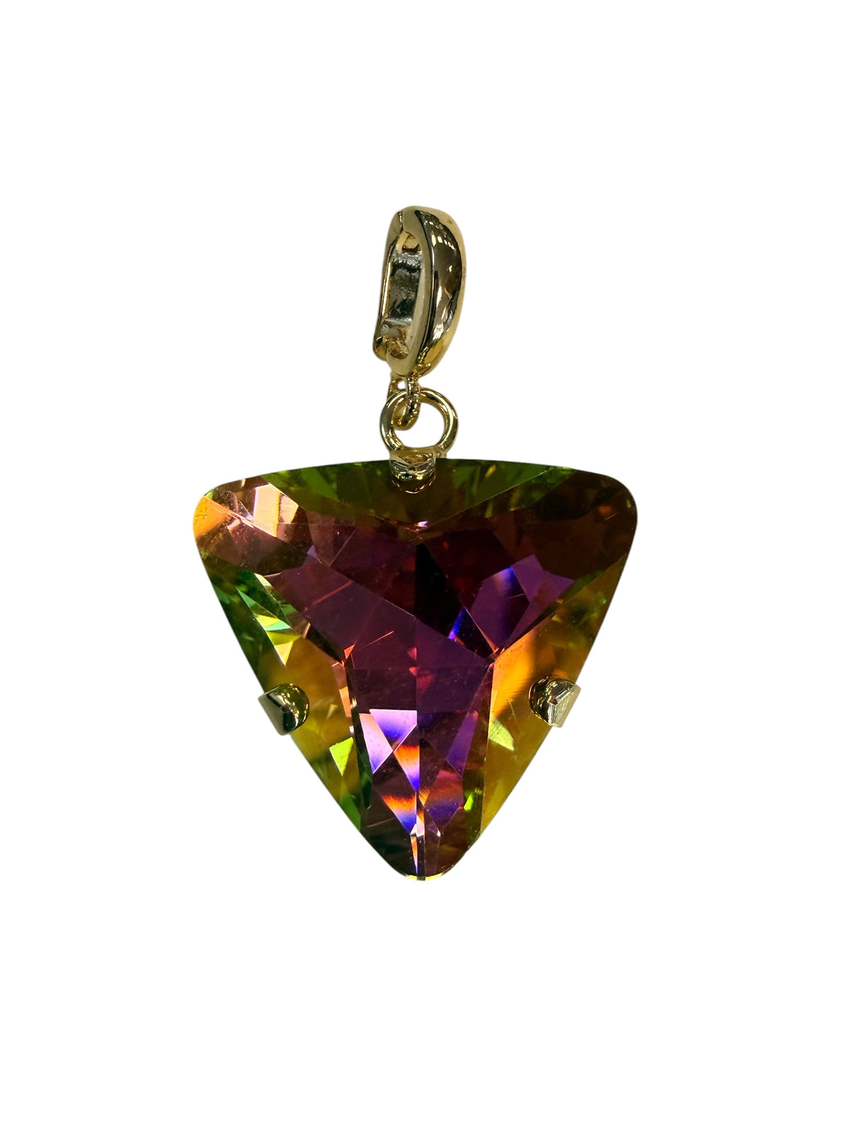 Australian Crystal Triangle Charm