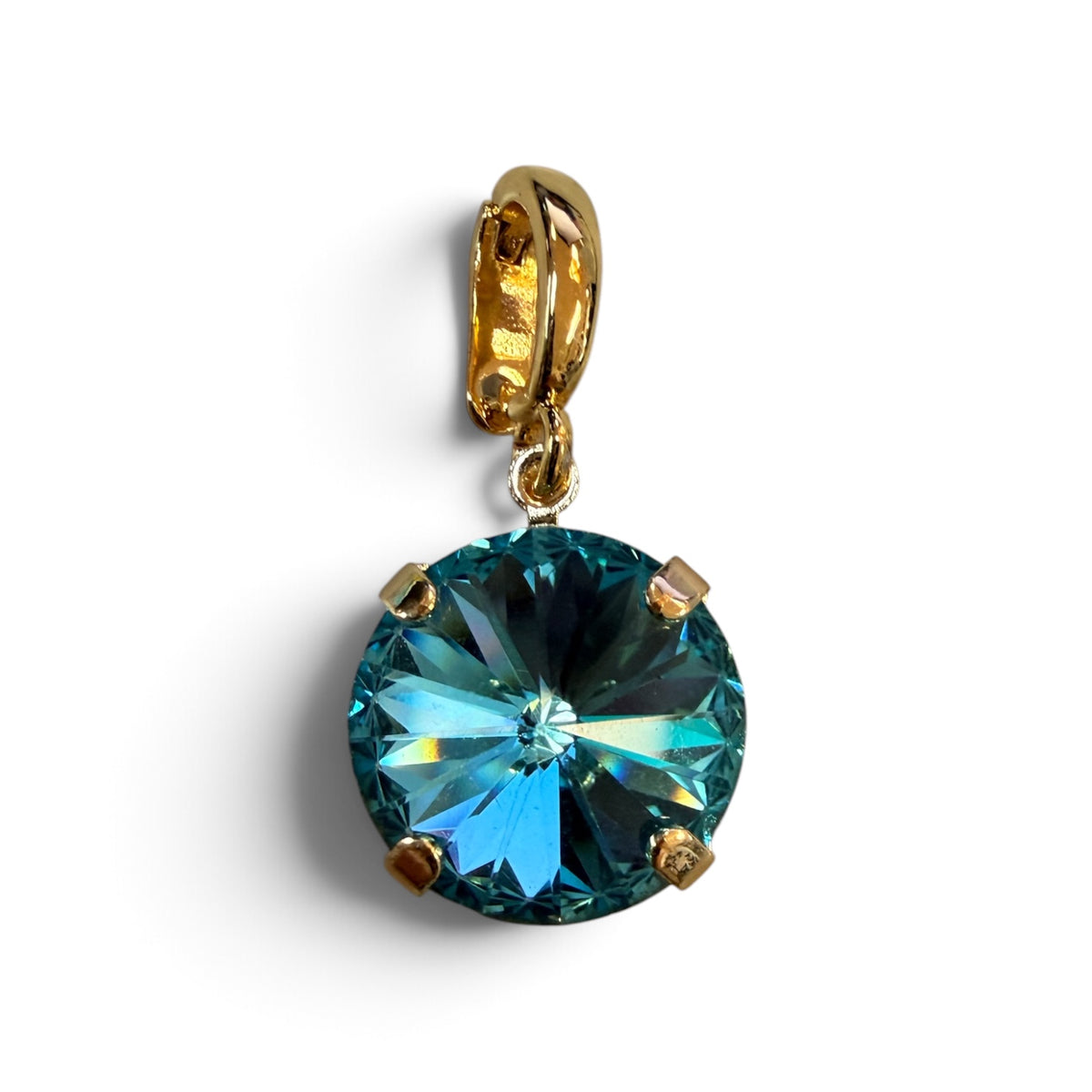 Australian Gold Crystal Charm