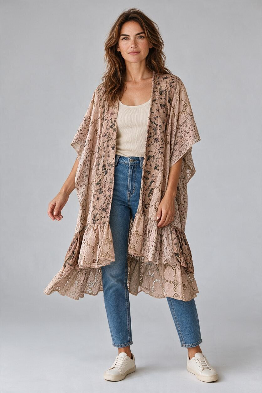 A Rare Bird The Lace Love Letter Duster