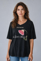 A rare bird in God's Hand  Vintage Rhinestone Tee