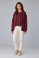 Paper Lace Exposed Seam Top