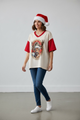 Keep It Gypsy Boho Reindeer Graphic Jersey
