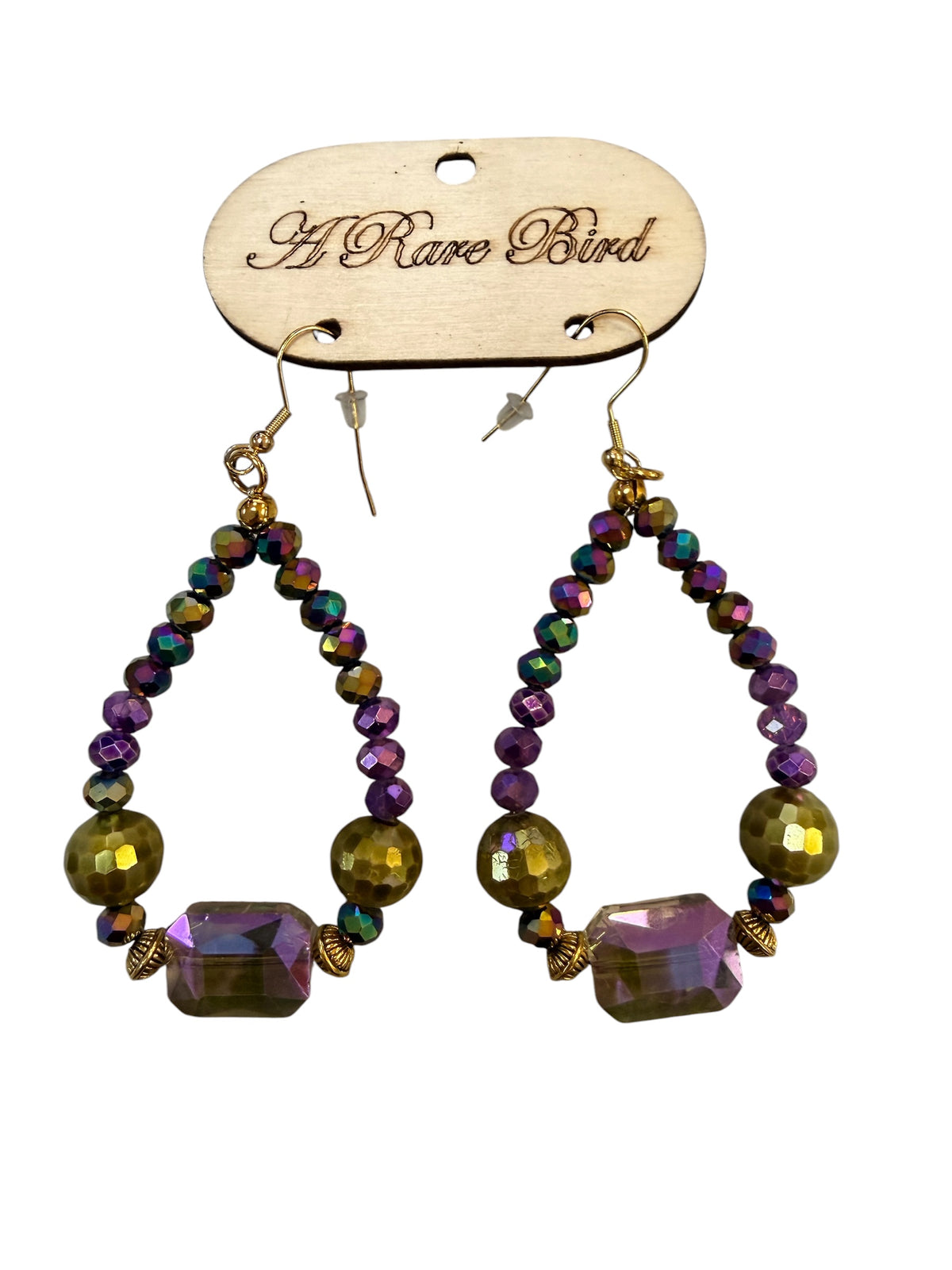 A Rare Bird Kaleidoscope Dream Teardrop Earrings