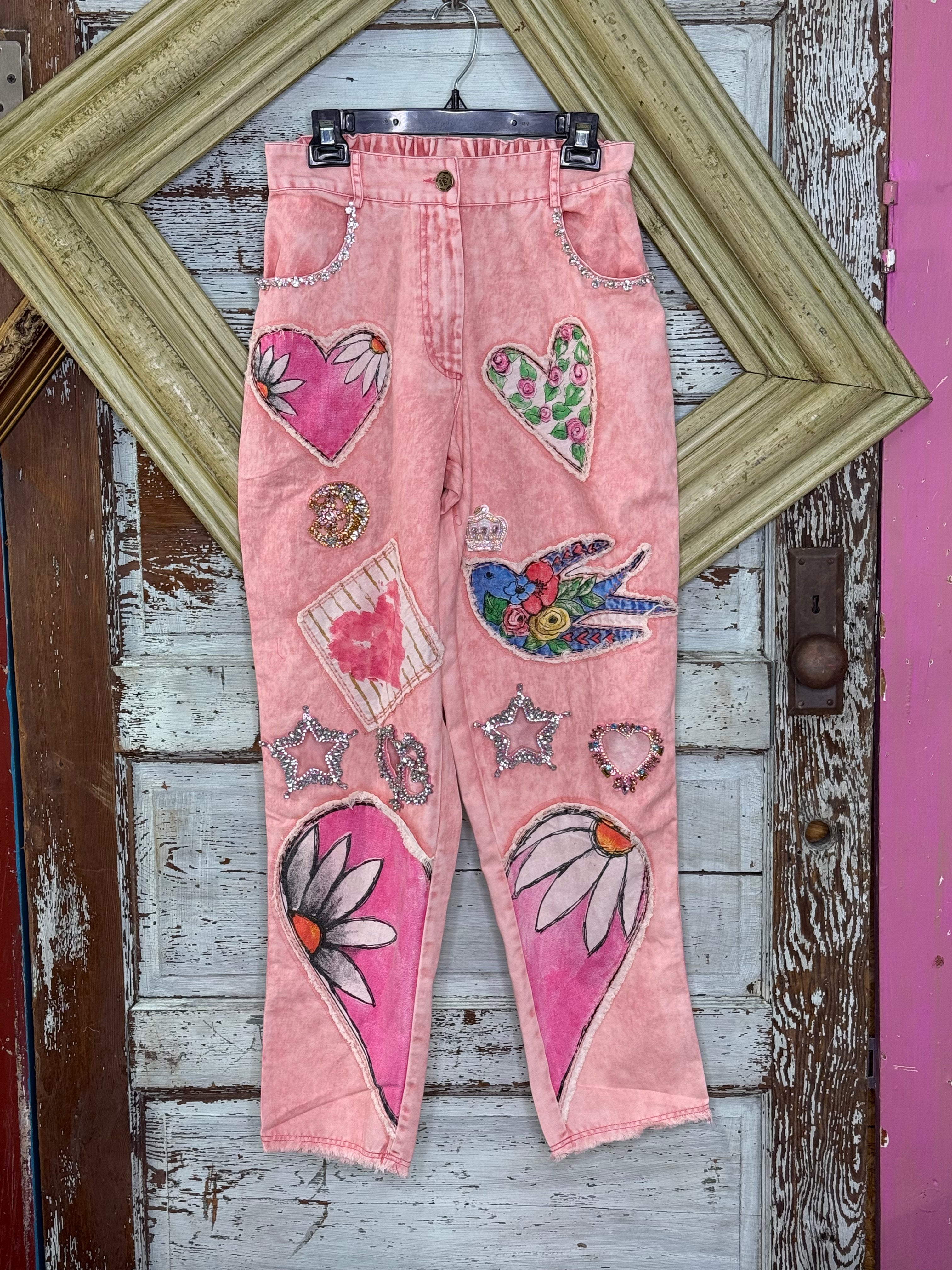 A Rare Bird Love Pink Pants