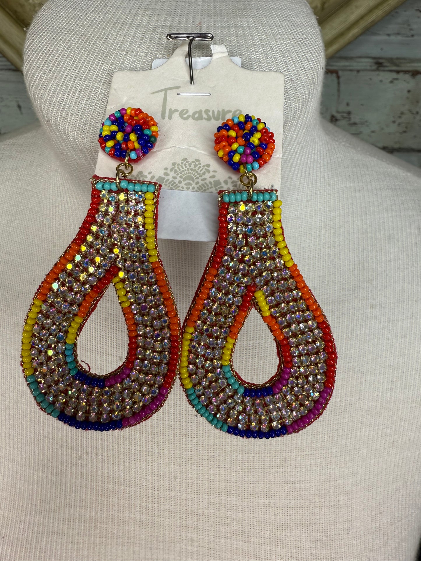 Multi Colored Earings