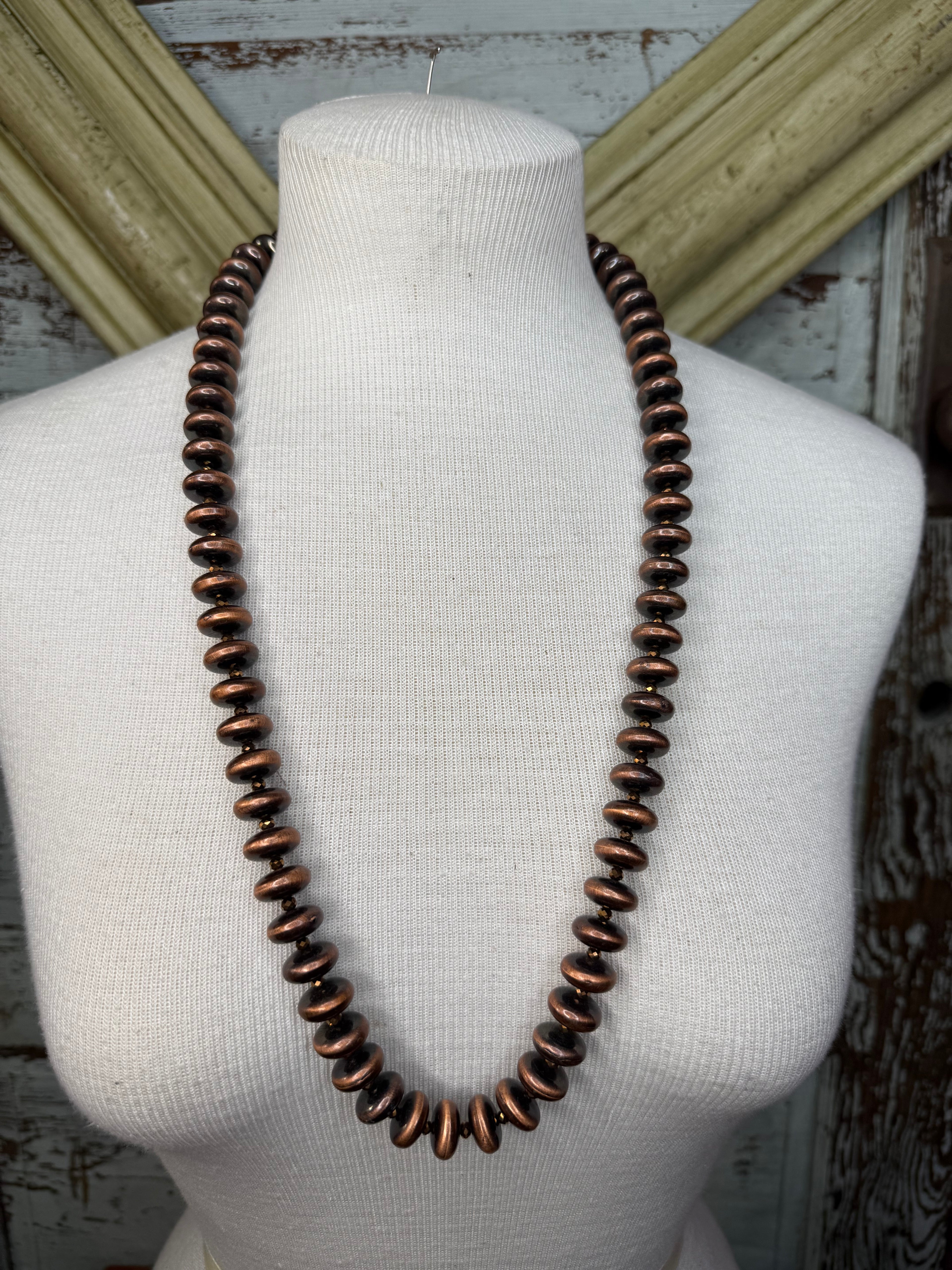 Bronze Disc Neckless