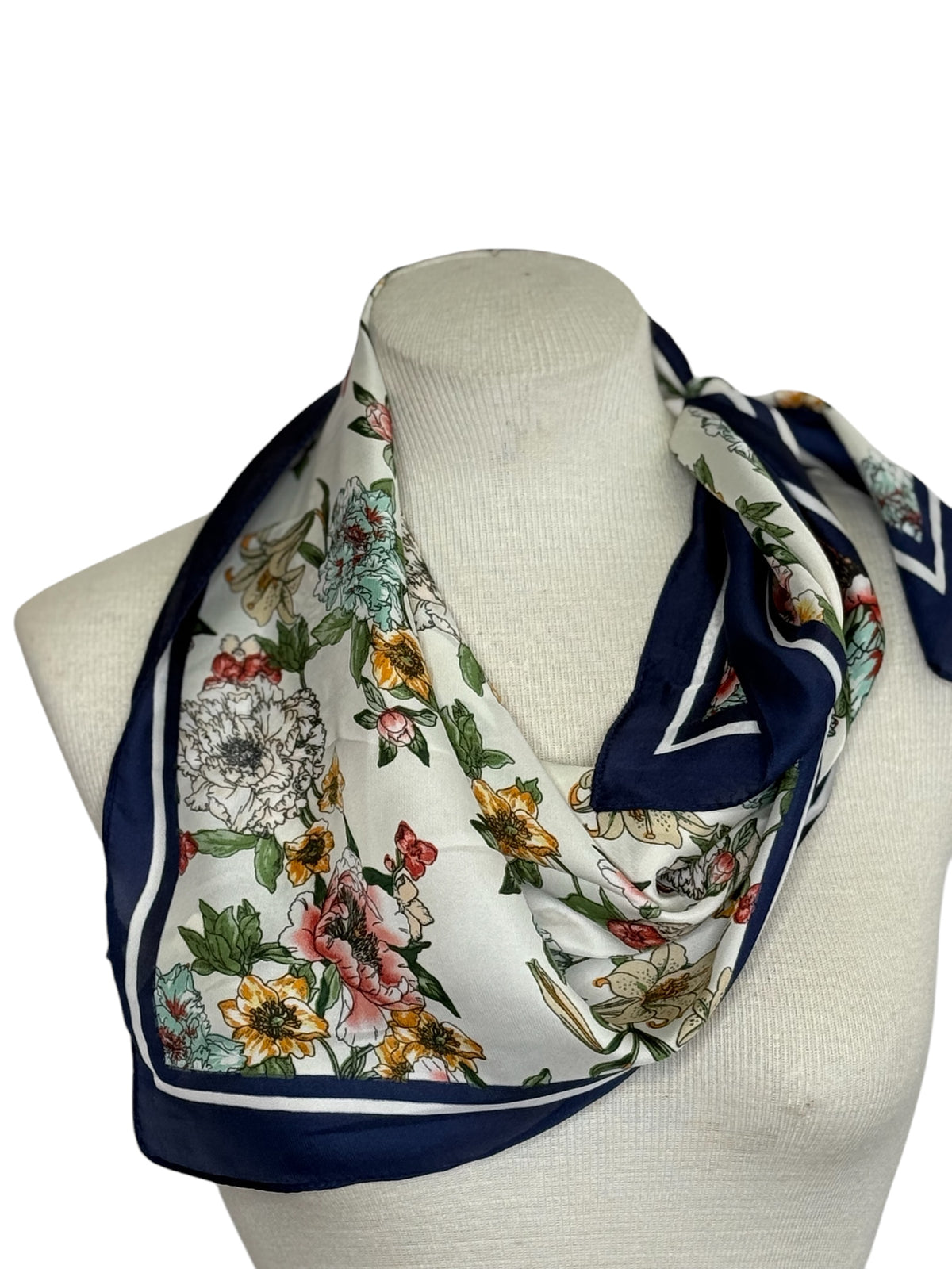 Floral Rag Floral Wild Rag Scarf – Felecia Bella