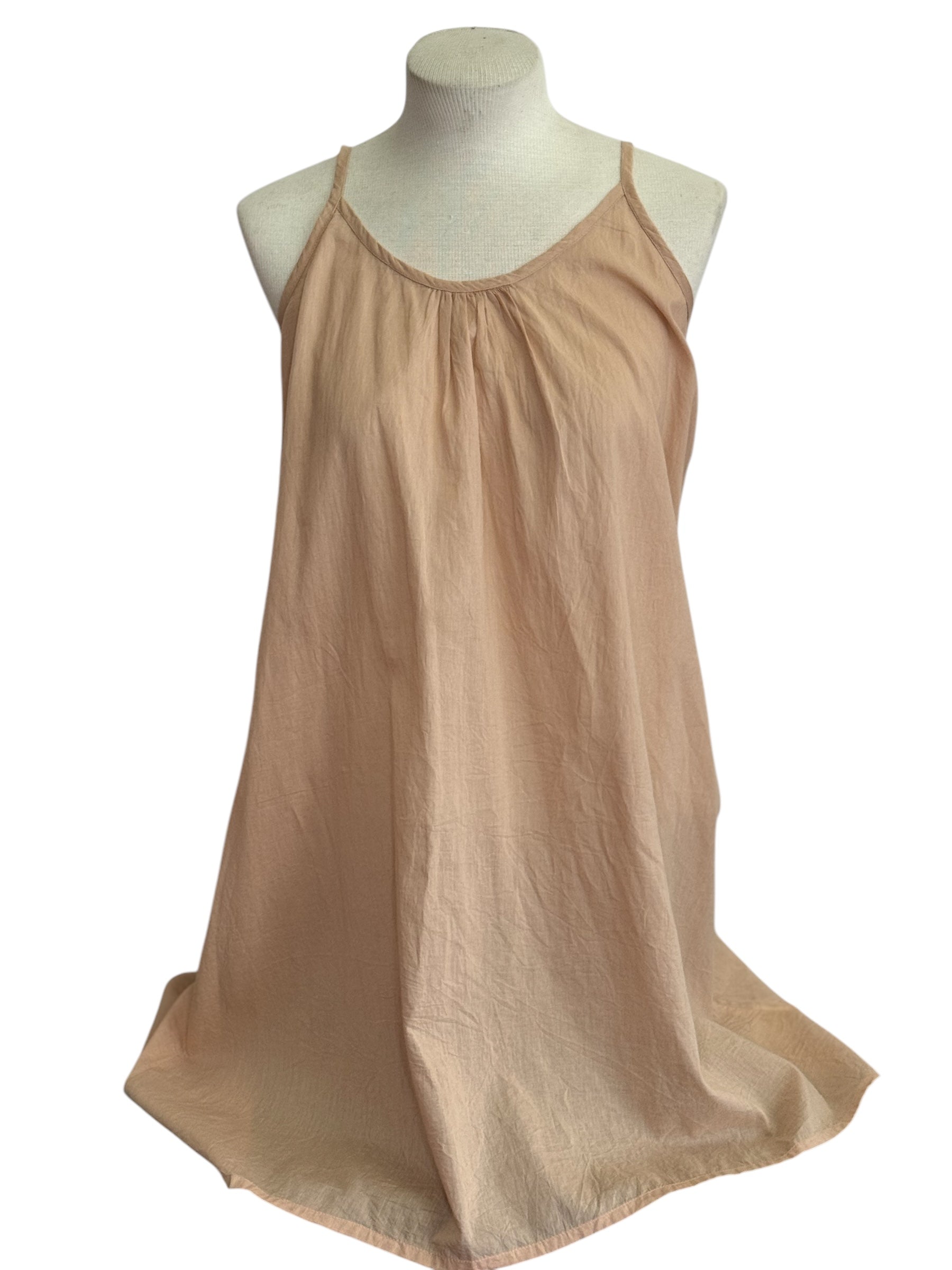 Paper lace Elongated cami