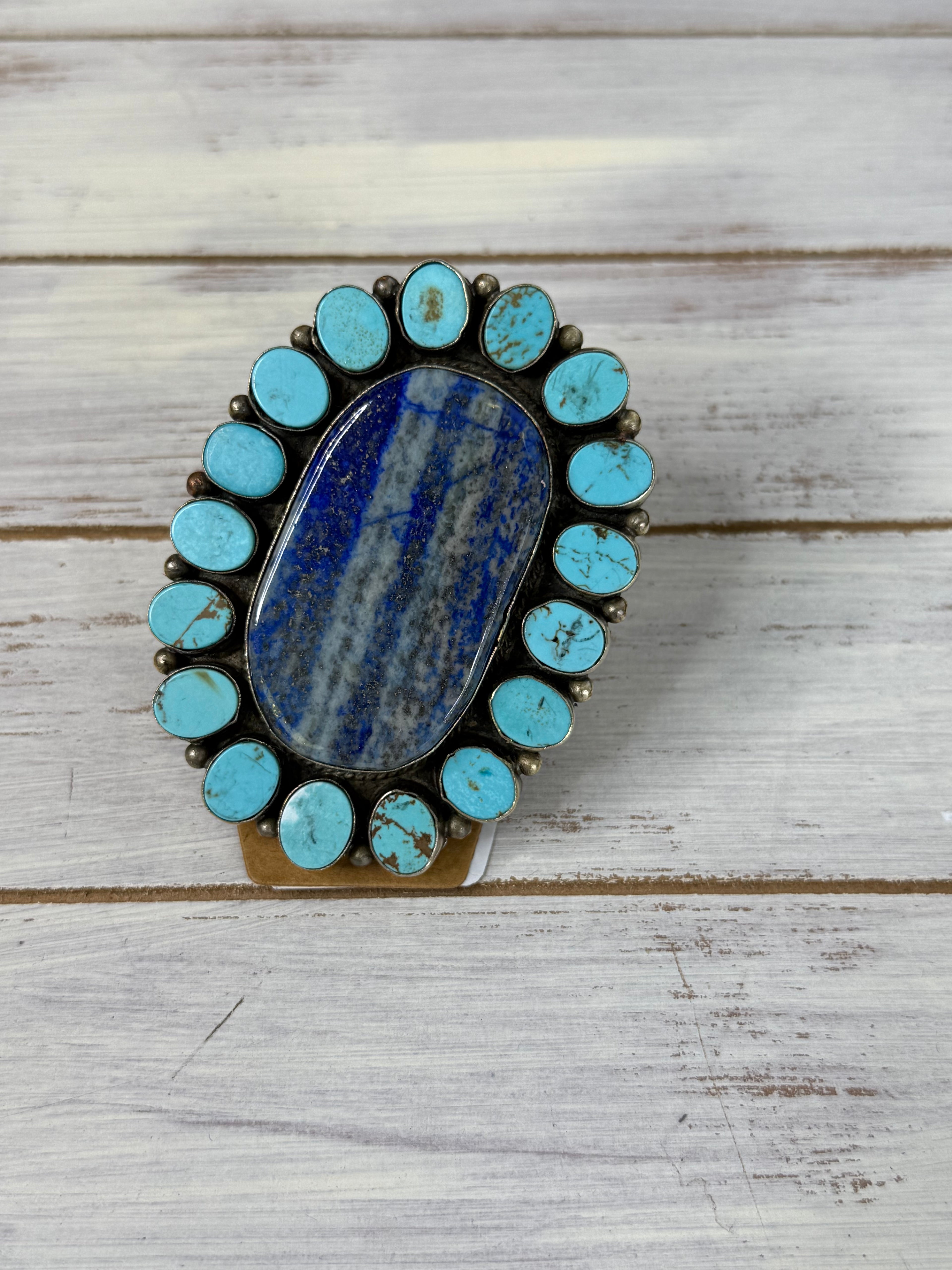 Lapis and Turqouise Ring hi