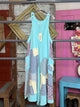Blue Velvet Mint Wide Leg Jumsuit