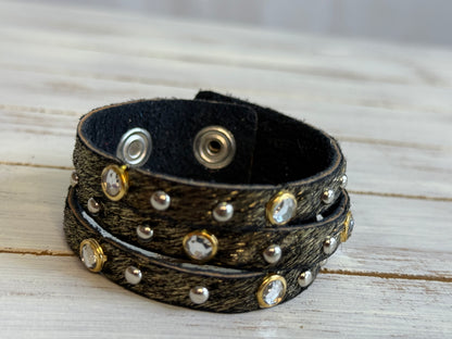 Studded Snap Bracelets