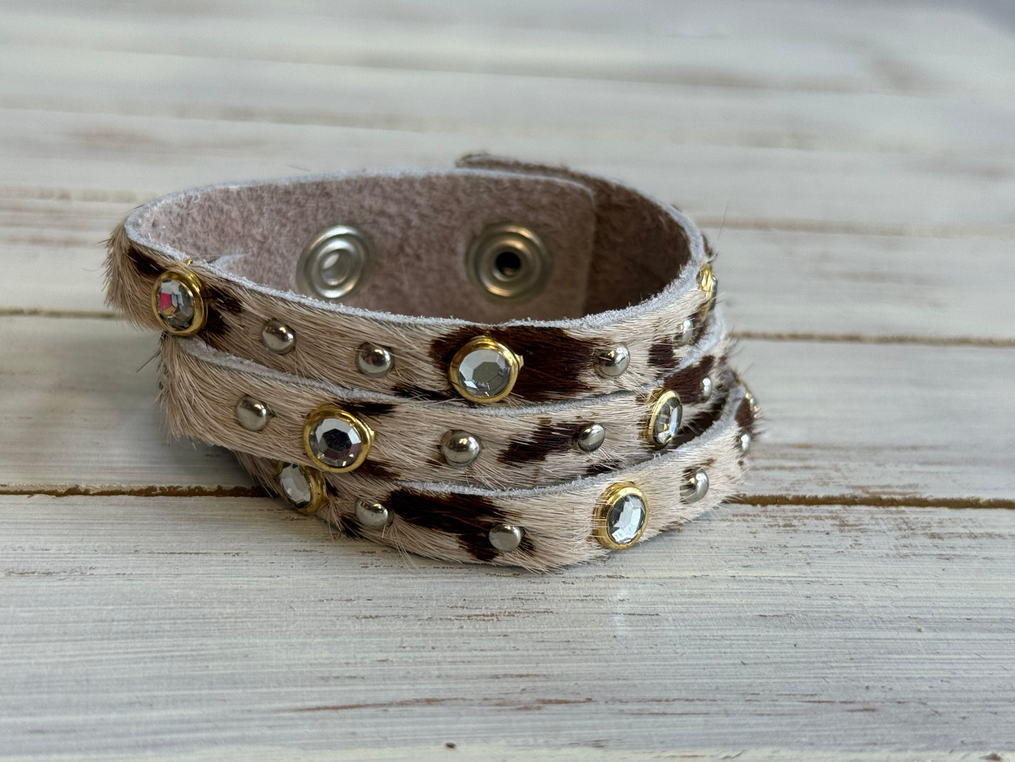 Studded Snap Bracelets