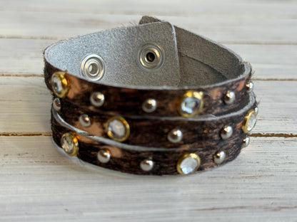 Studded Snap Bracelets
