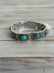 Single Turq Strech Bracelet