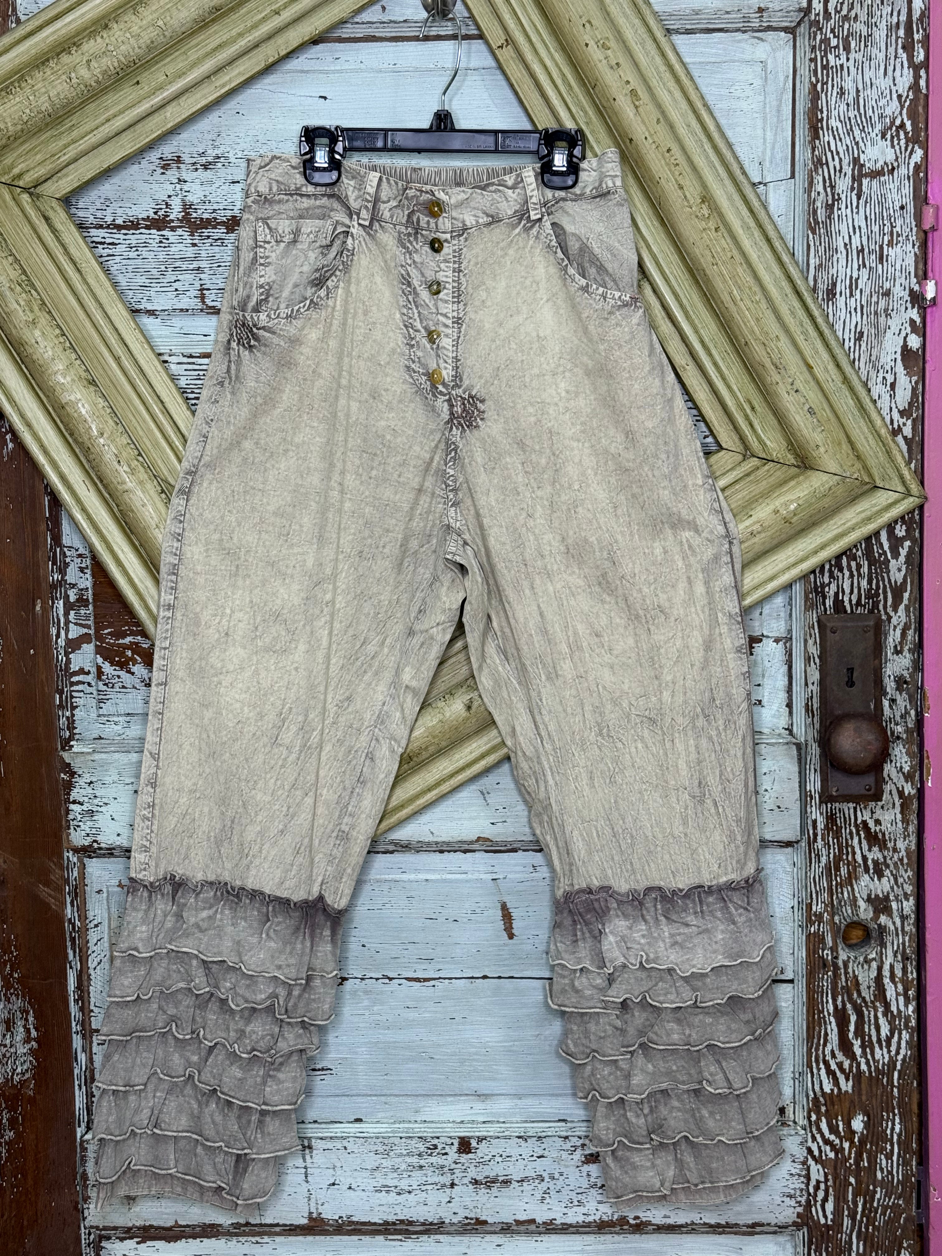 Paper Lace Bloomer Pants