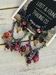 Lost and Found Pink Purple Butterfly Earrings