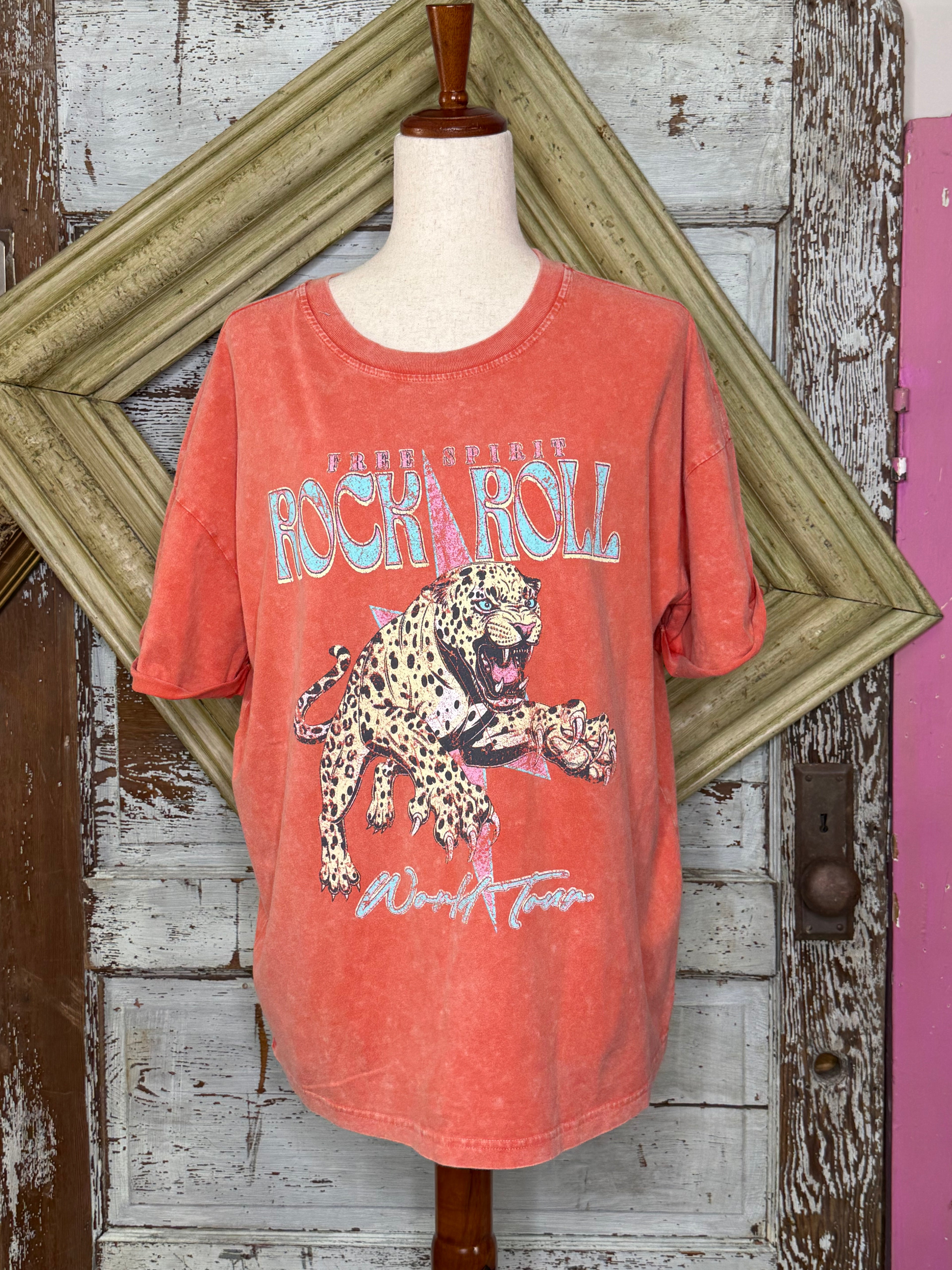 Free Spirit Leopard Tee
