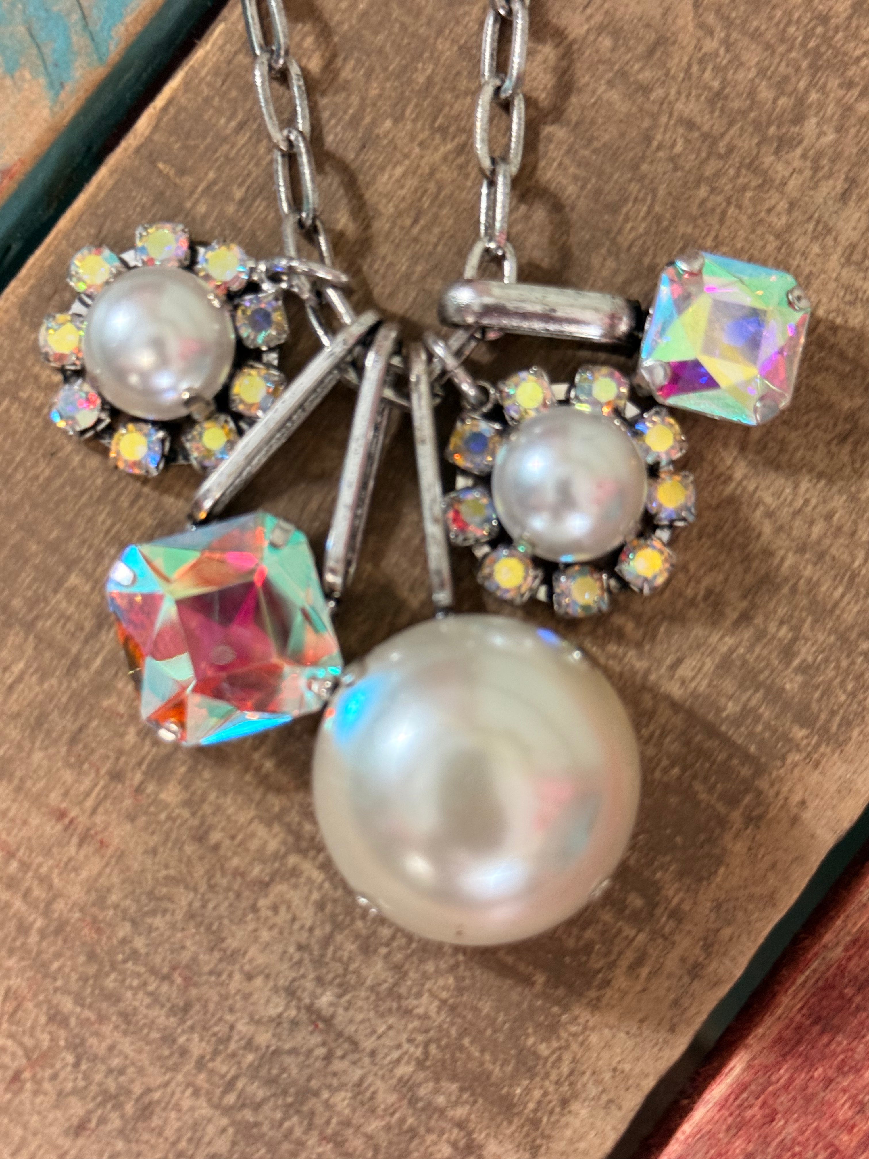 Pearl Charm Necklace