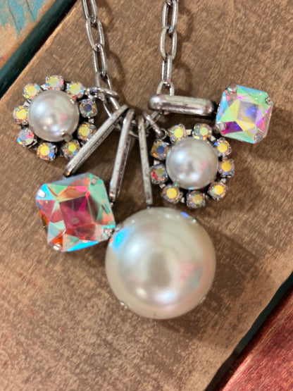 Pearl Charm Necklace