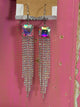 Crystal Bling Fringe Earrings