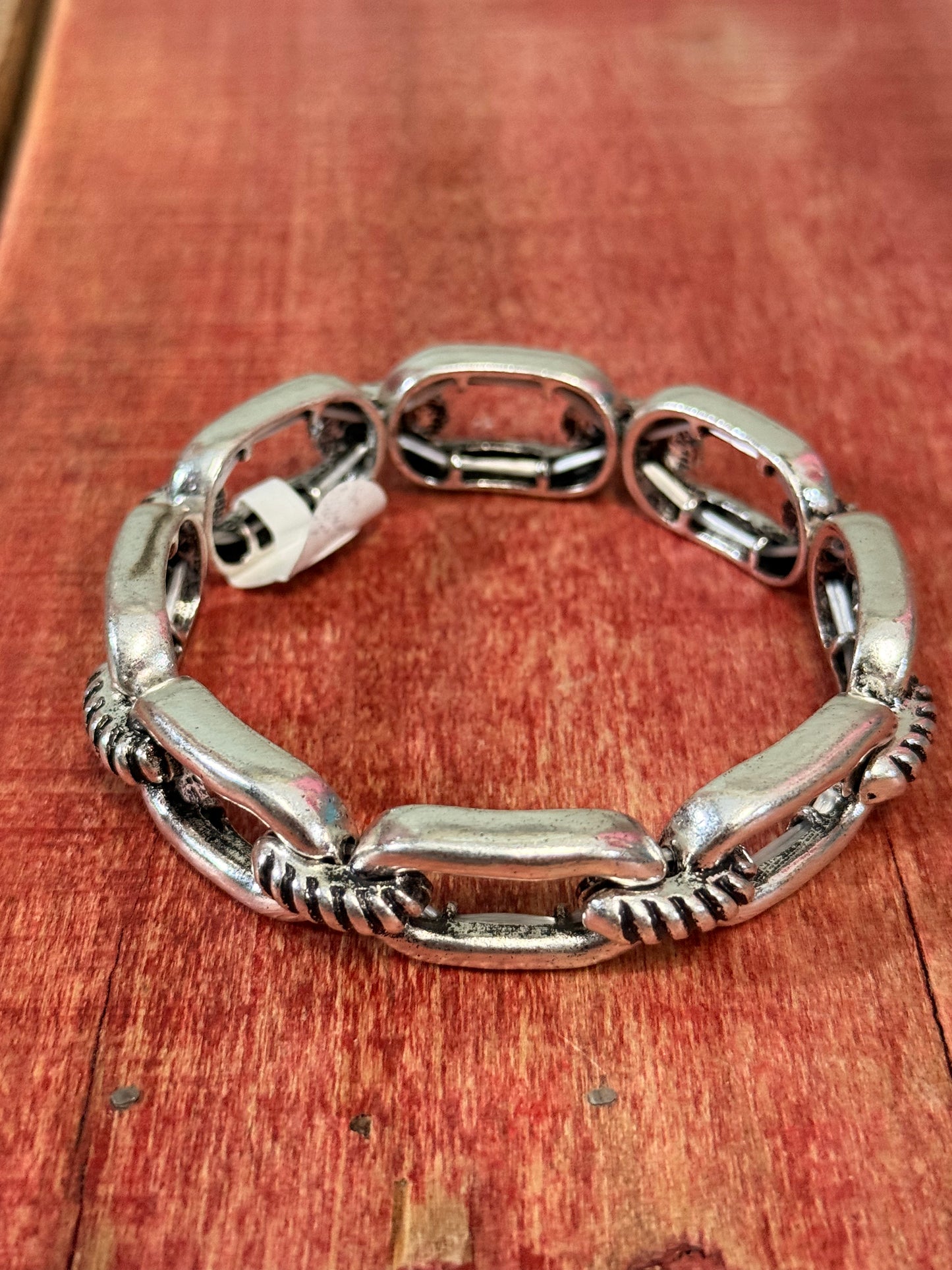 Silver Chain Link Bracelet