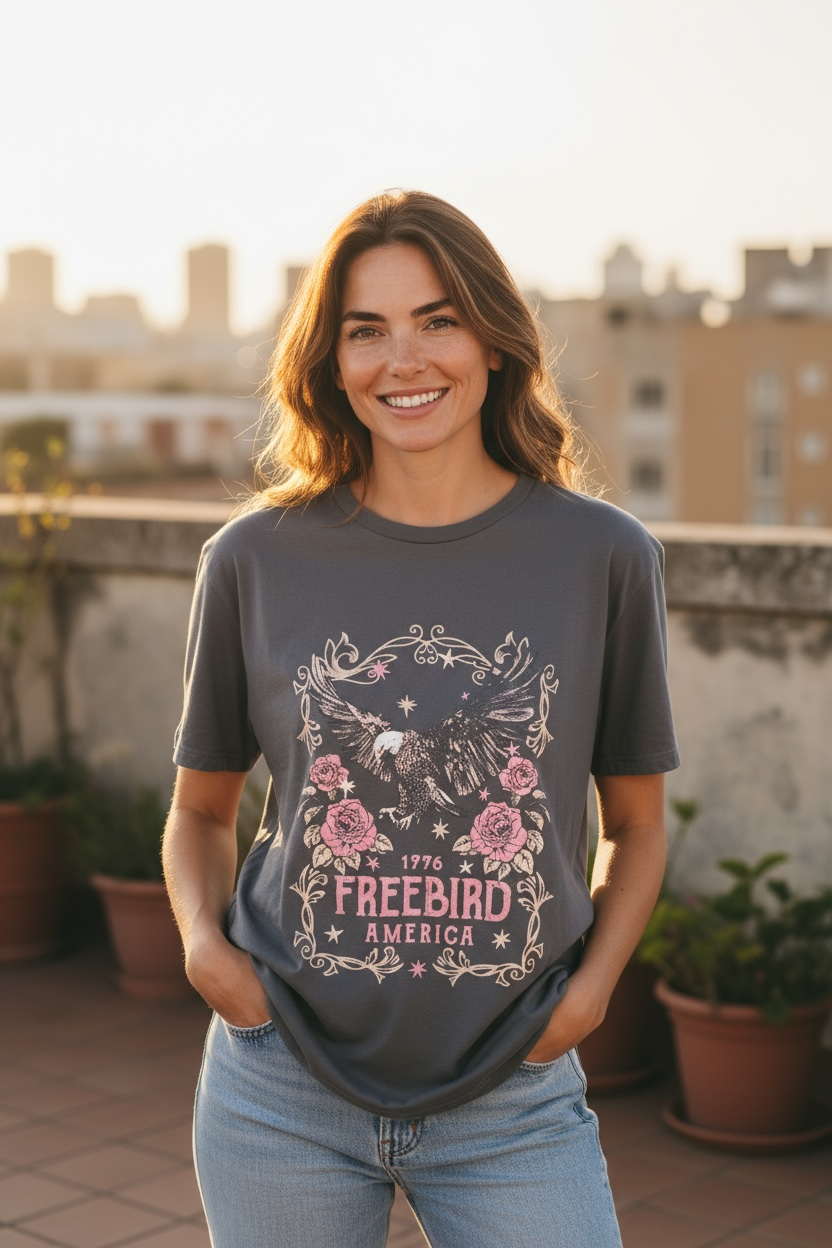 Zutter Freebird America Tee