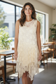 Origami Lined All Lace Dress