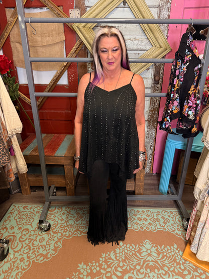 Vocal Stone Stone Shark Bite Bottom Cami Top