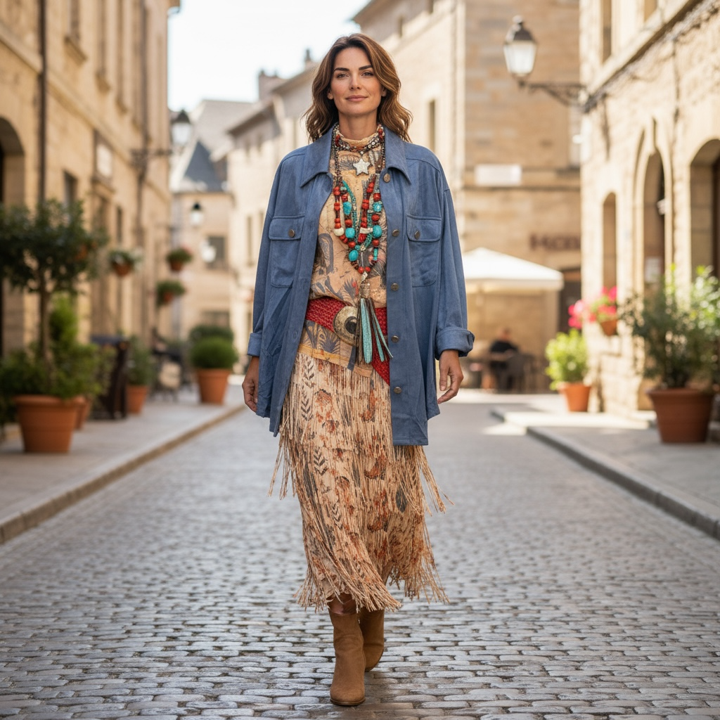 To The Way Blue Guitar Jacket